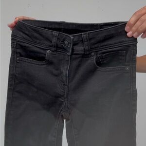 ✨BETTER  PHOTOS✨American Eagle Outfitters Black Flare Wide Leg Jeans